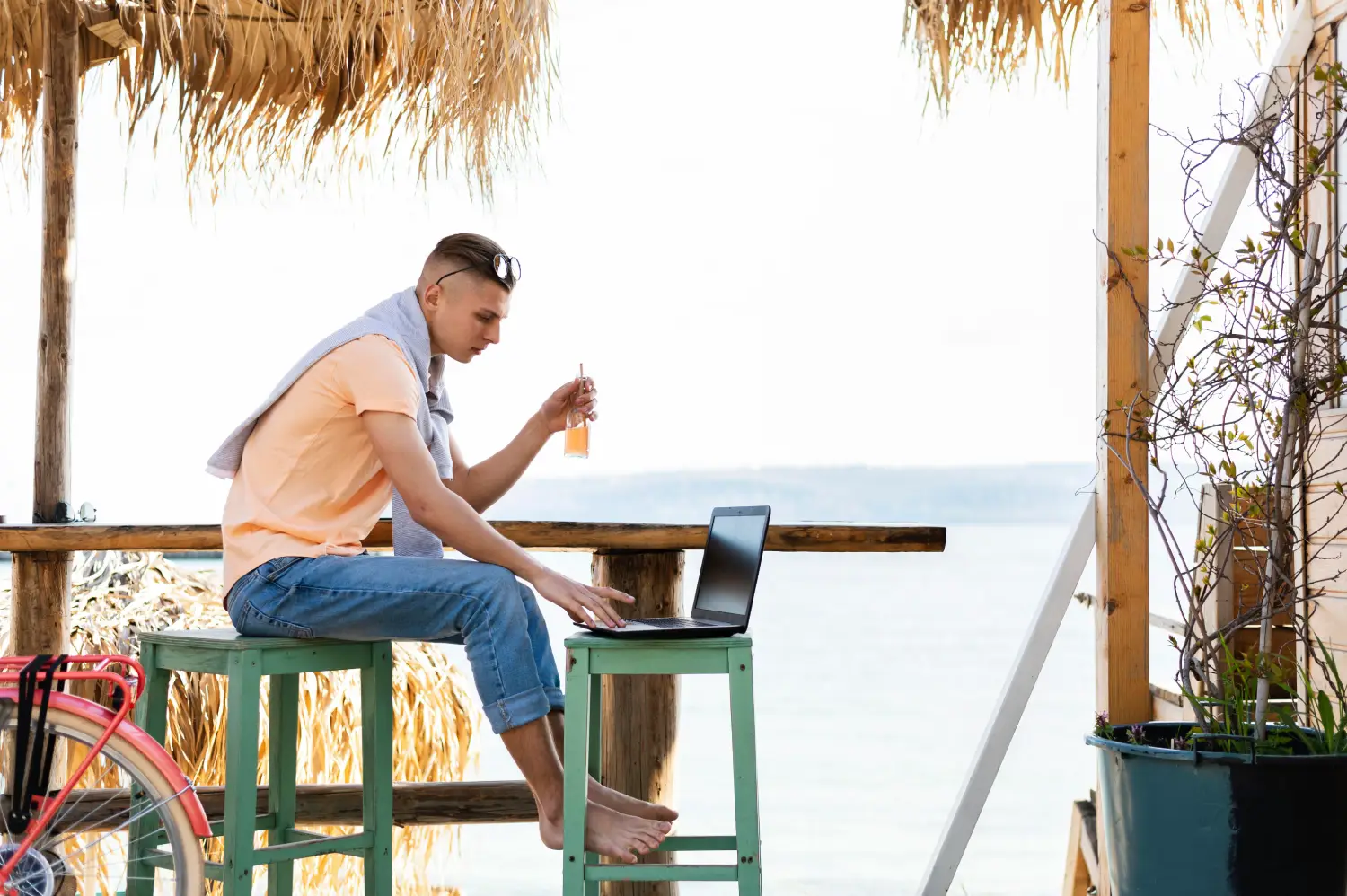 Social space in Beach destinations